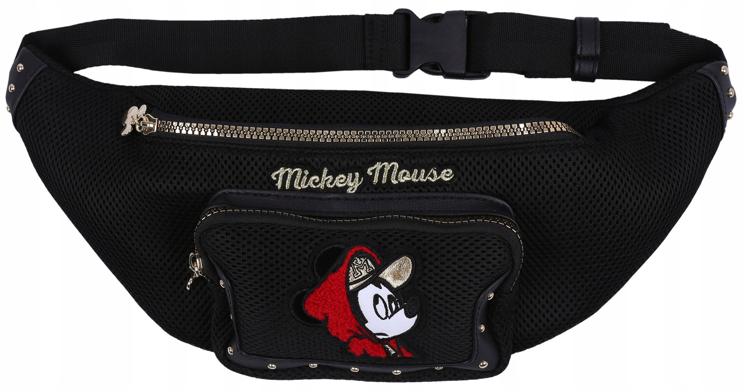 

Czarna saszetka, nerka Myszka Mickey Disney