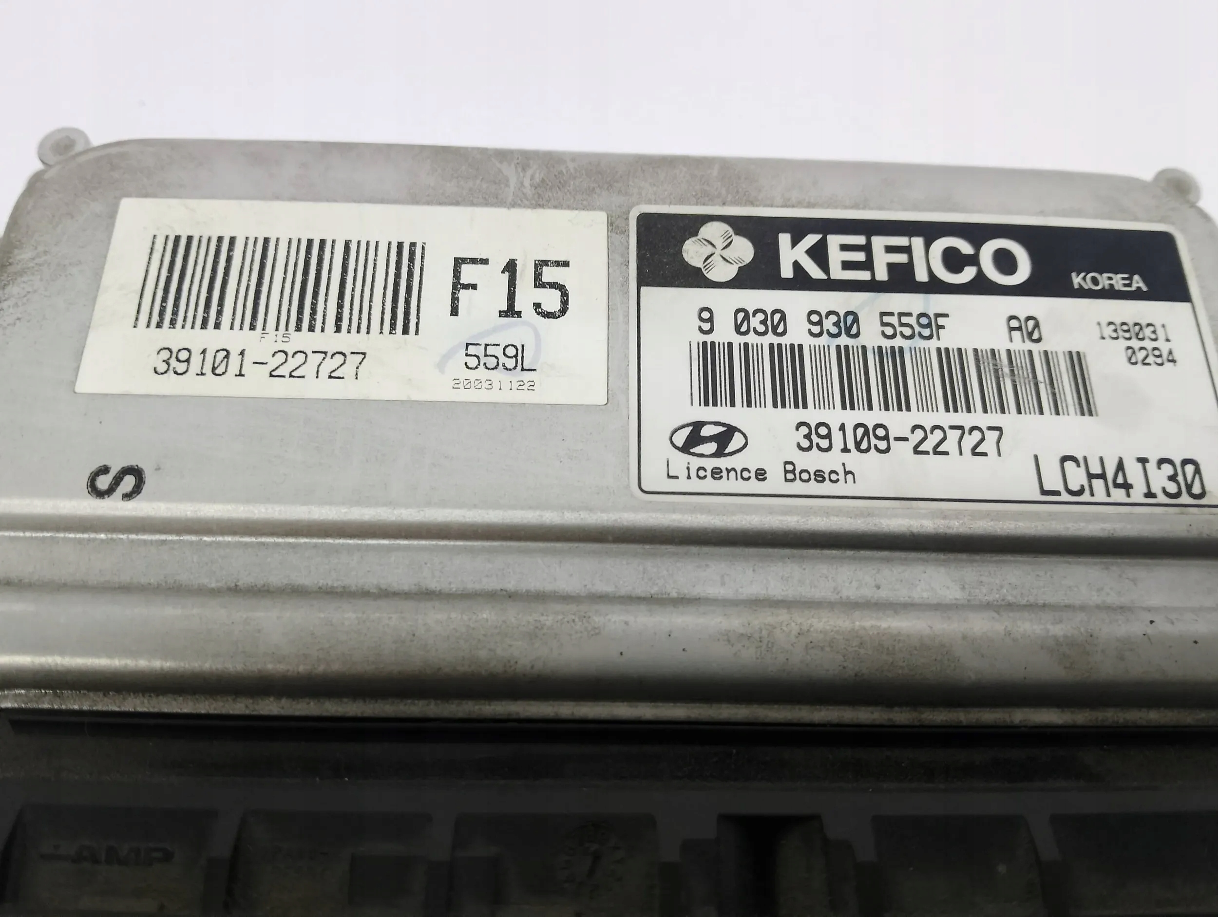 computer control unit of the engine Hyundai Accent 3910122727