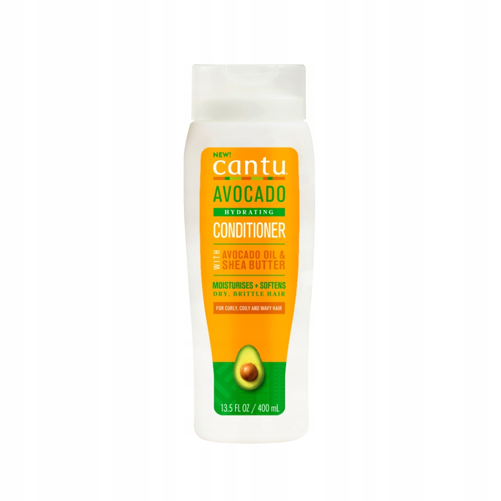 Cantu Avocado Hydrating kondicionér pro suché a kudrnaté vlasy 400 ml
