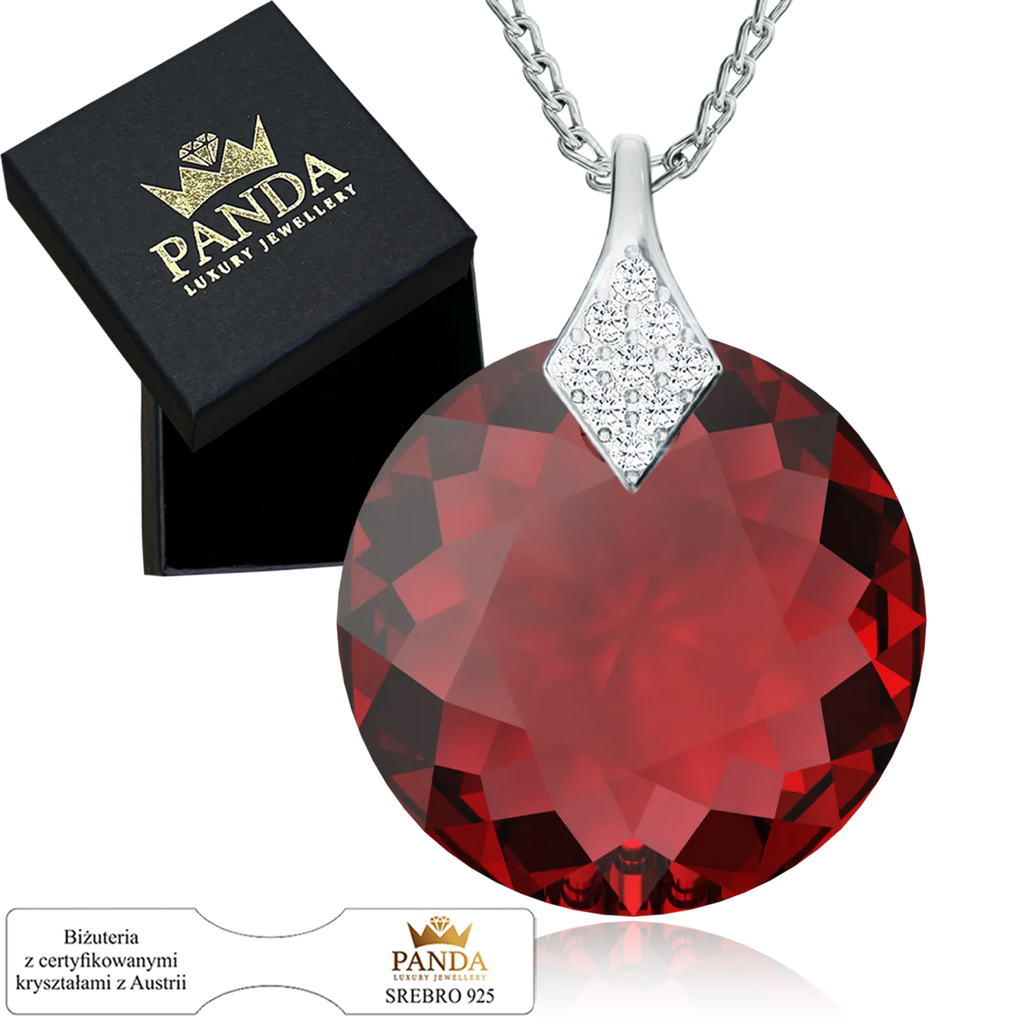 Náhrdelník Stříbrný Kolečka Přívěsek 925 Řetízek Dárek k Vánocům pro maminku