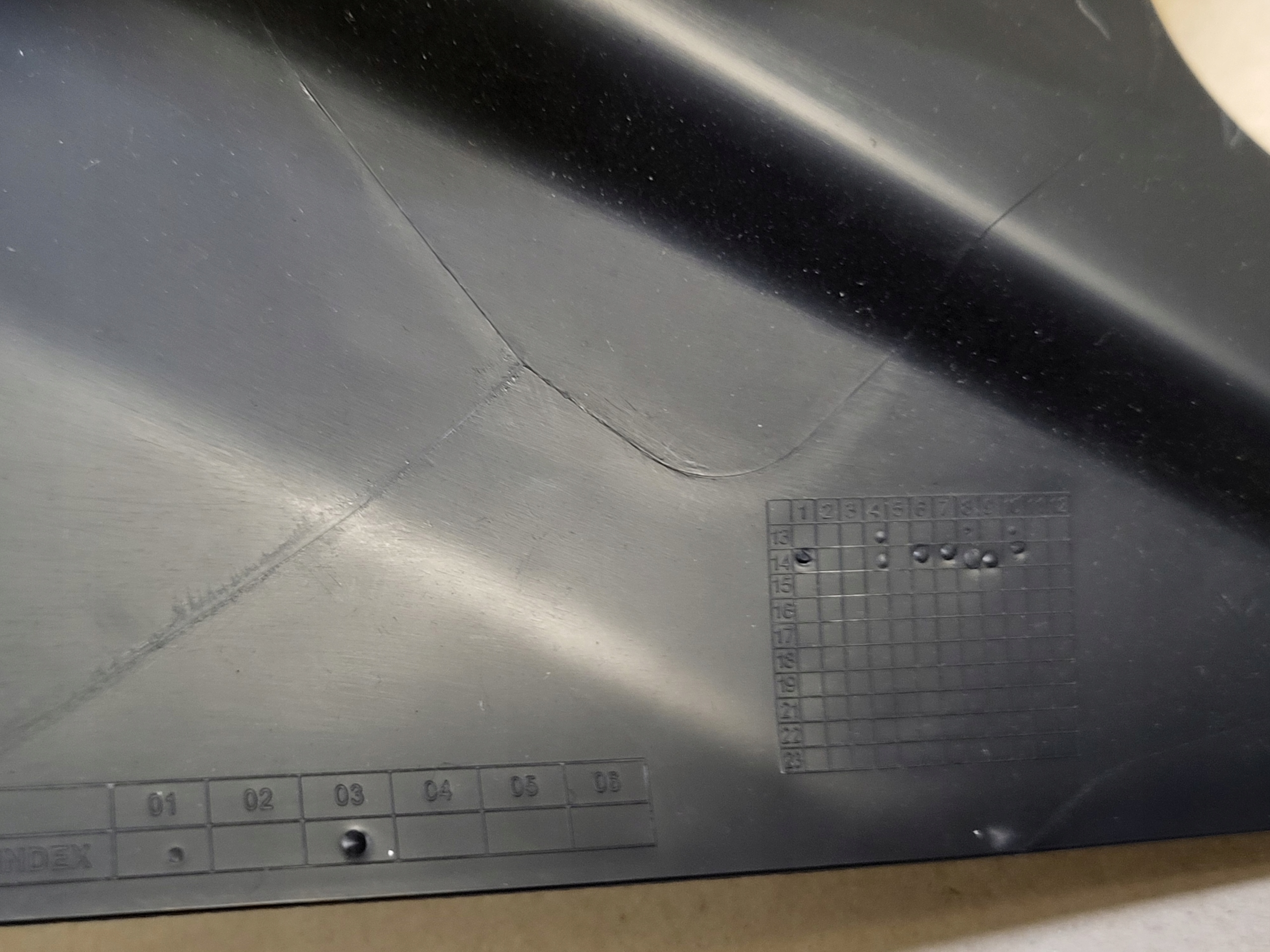 cover cover moulding side seat right front AUDI A5 8T 8F CABRIO OE EU