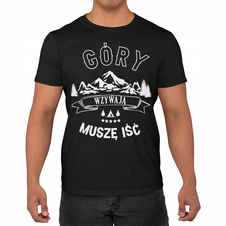 

T-shirt Koszulka Męska Góry Wzywają Muszę Iść