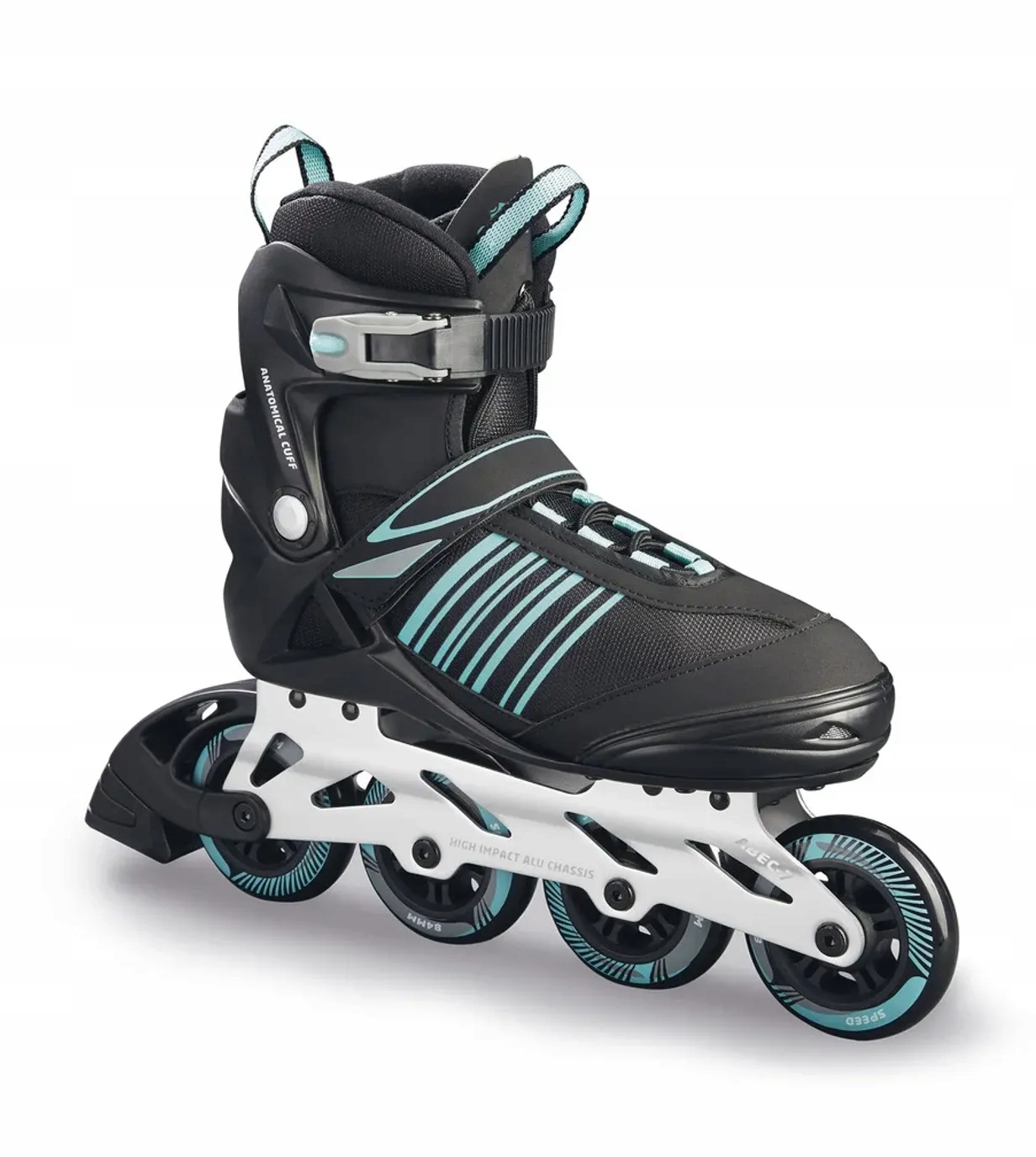 Crivit rolki damskie młodzieżowe z stabilizującym wałkiem rozmiar 40