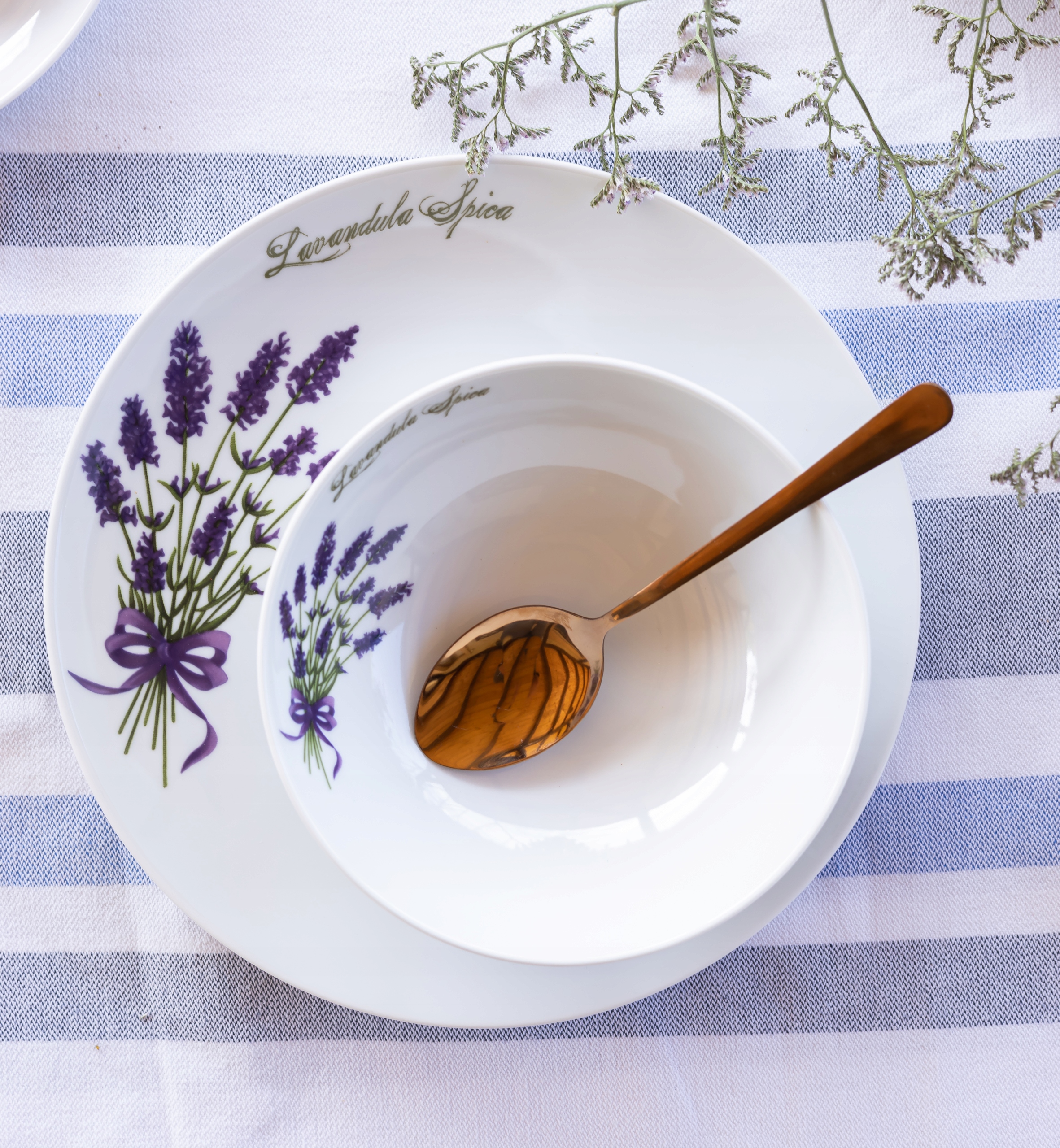 LUBIANA BOSS LAWENDA 5979 SERWIS OBIADOWY 18/6 EL Kształt Okrągły