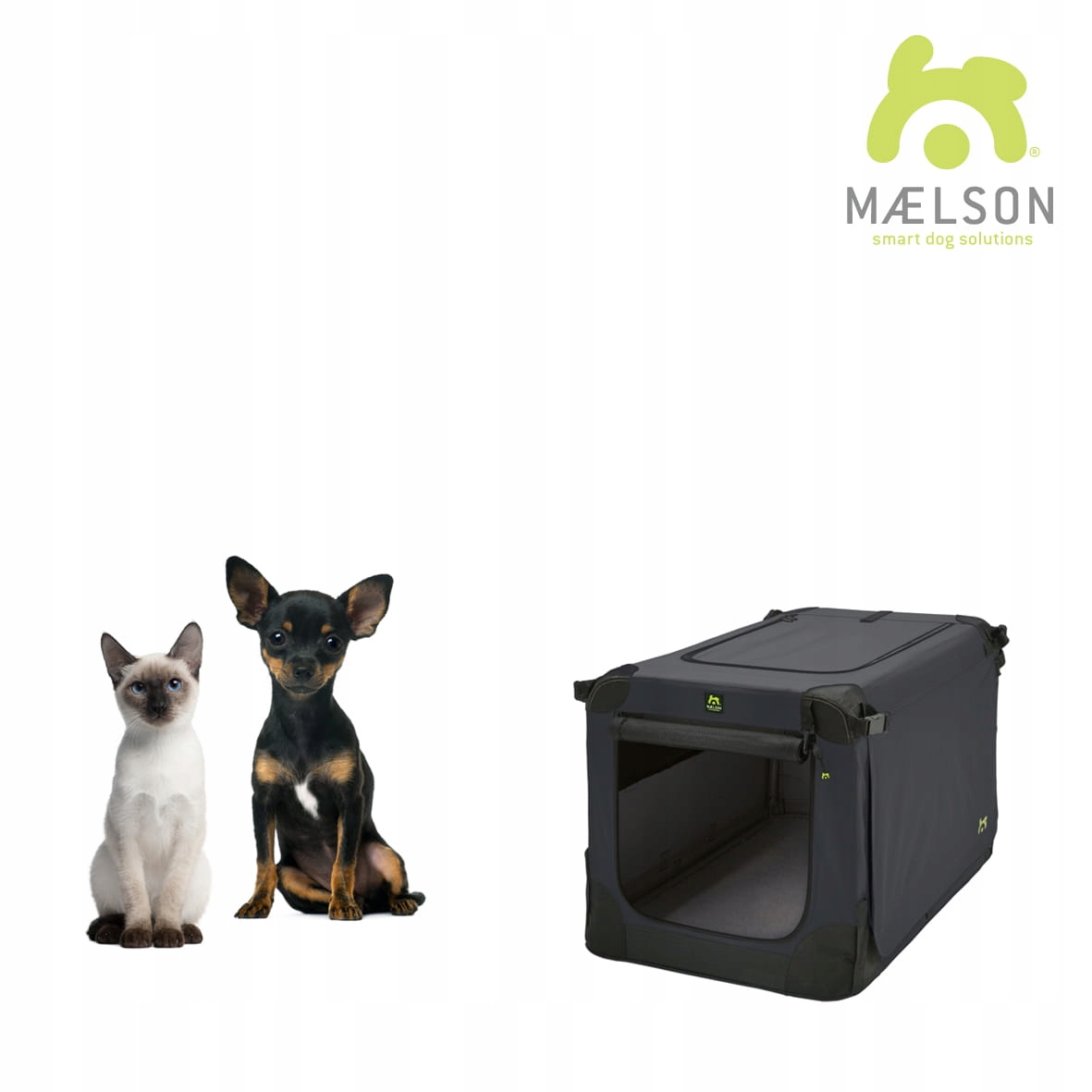Levně Látková klec Soft Kennel SK52 (52x33x33 cm) antracit značky Maelso