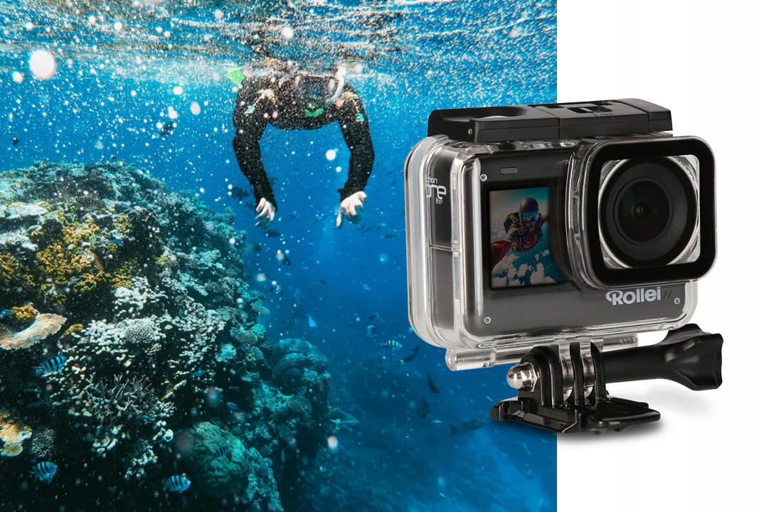 ROLLEI Action One Lite Kamera 4K Wideo 20MP Zdjęcia Stabilizacja — miniatura 7
