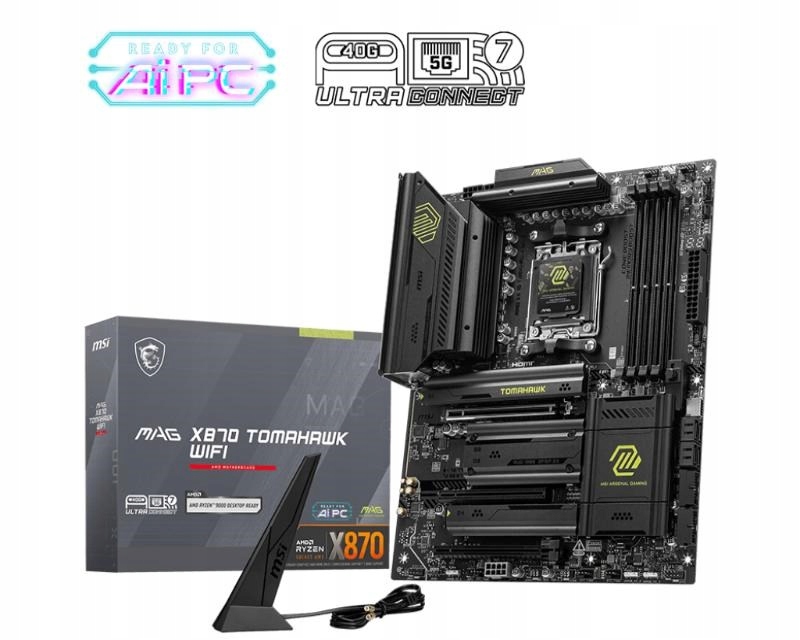 Msi Mag X870E Tomahawk Wifi/ AM5/ Atx Mag X870E Tomahawk Wifi