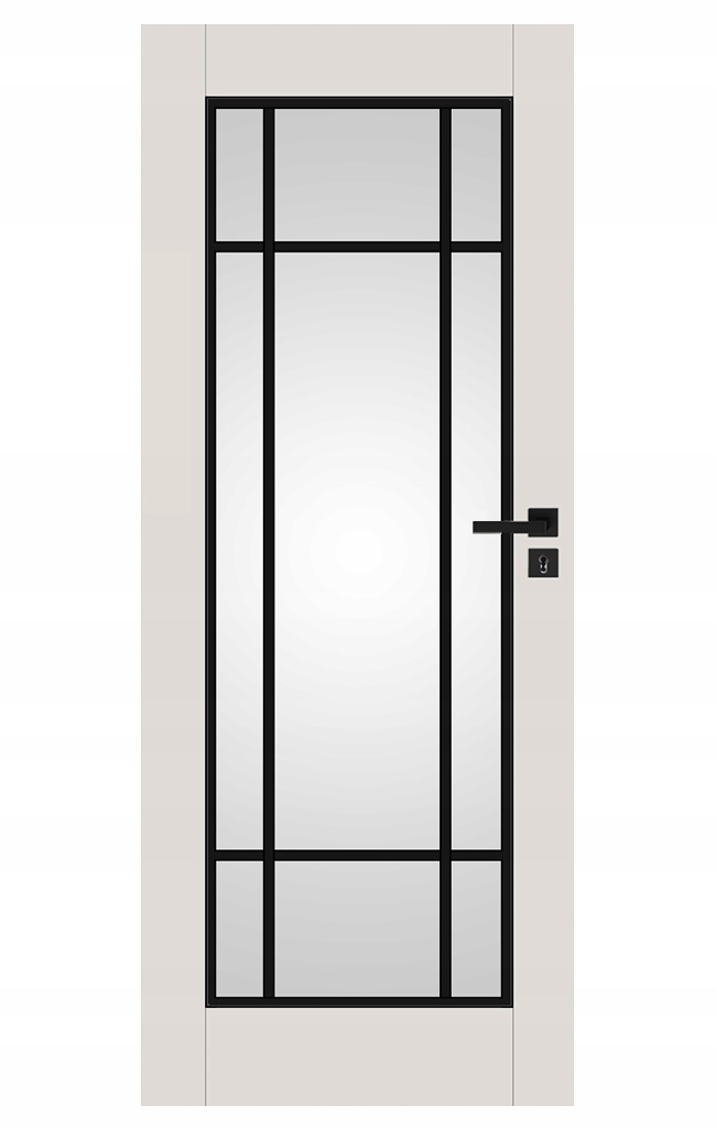 DRZWI WEWNĘTRZNE ELEGANCE LOFT LOFTOWE PRZESZKLONE PRZYLGOWE BEZPRZYLGOWE Rodzaj wykończenia laminowane