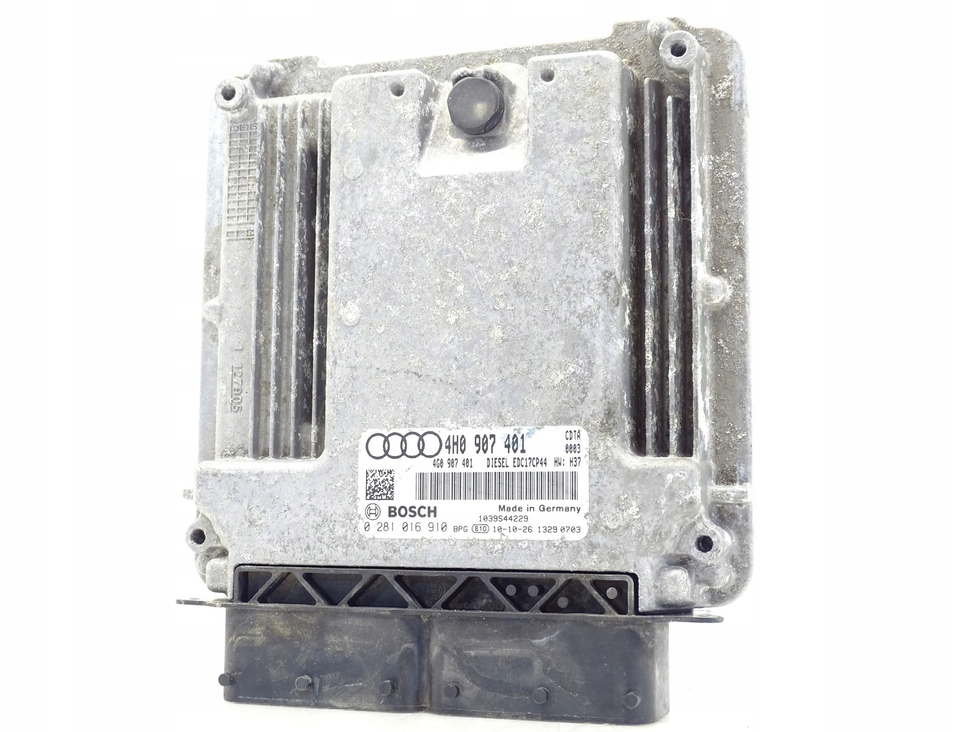 control unit computer of the engine AUDI A8 D4 3.0 TDI 4H0907401