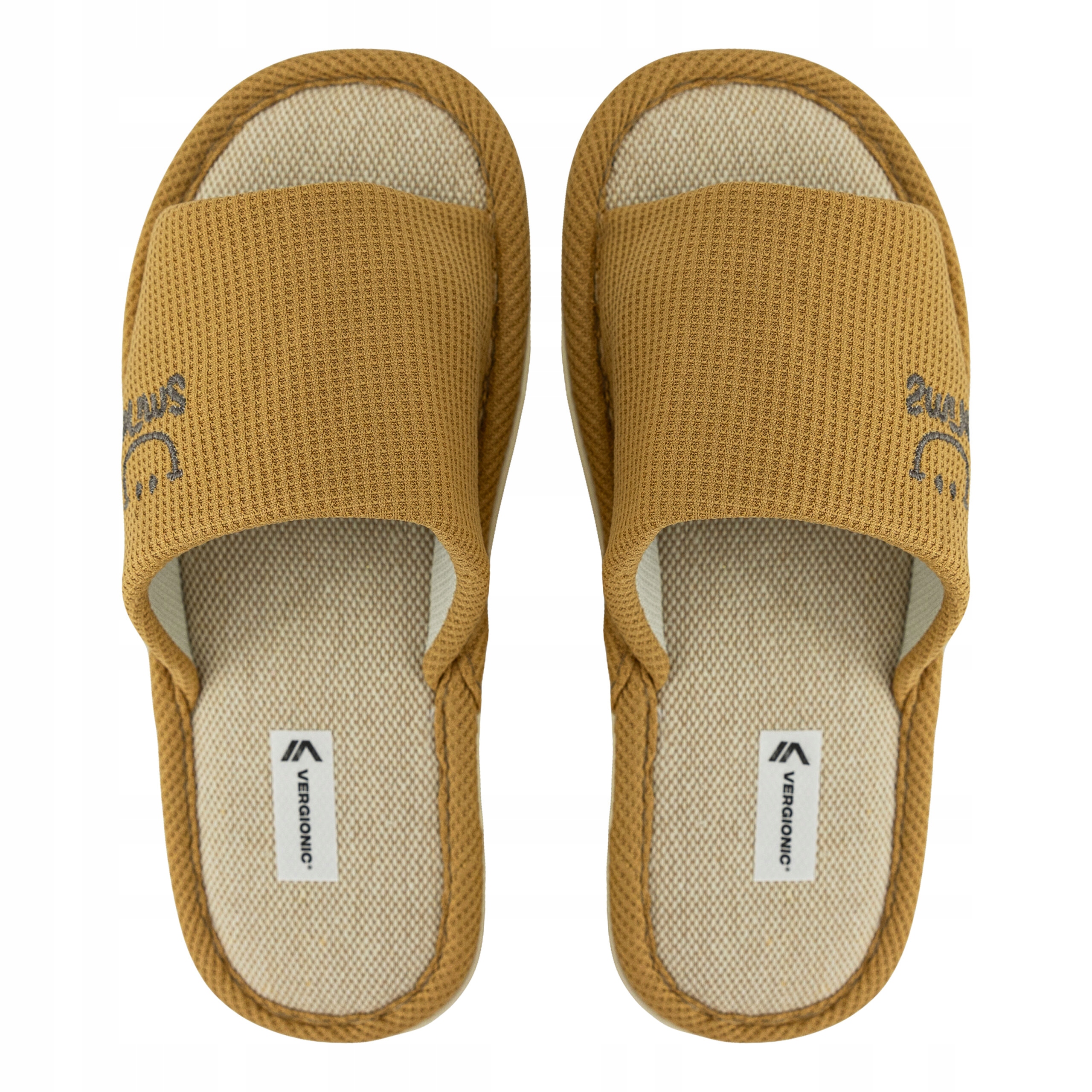 KAPCIE DOMOWE KLAPKI DAMSKIE PANTOFLE NADRUK CIAPY Rozmiar 38-39