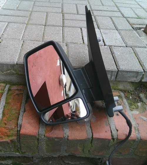 LUSTERKO FORD TRANSIT CUSTOM LEWE LUSTERKO ELEKTRYCZNE 10 PIN ASYSTENT ORYG