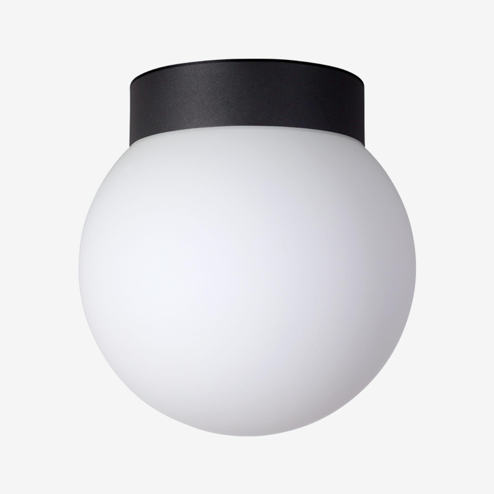 Lucis stropné a nástenné svietidlo Polaris S 8,4 W Led 4000K sklo čierna opál