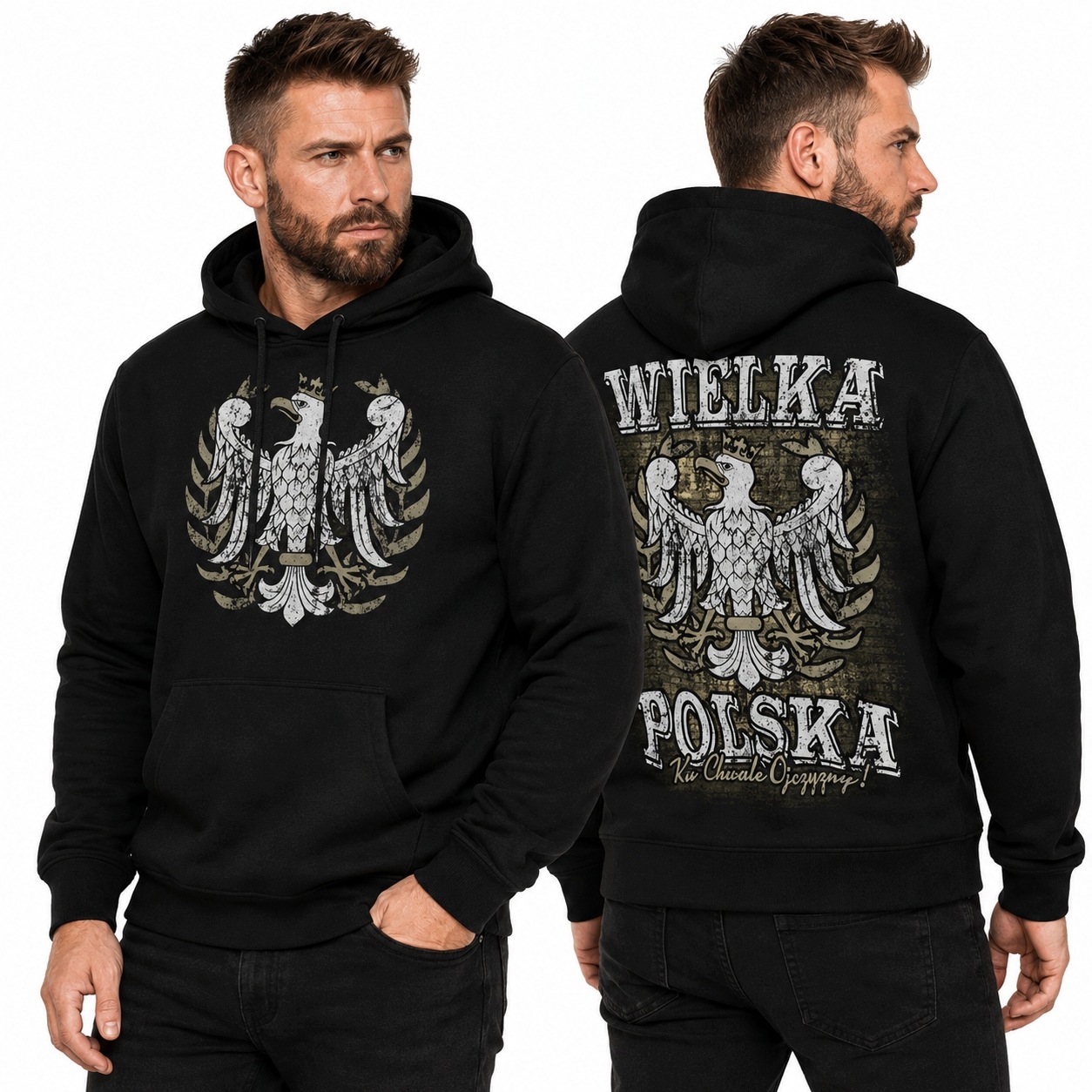 Mikina s kapucí Velké Polsko vel. M