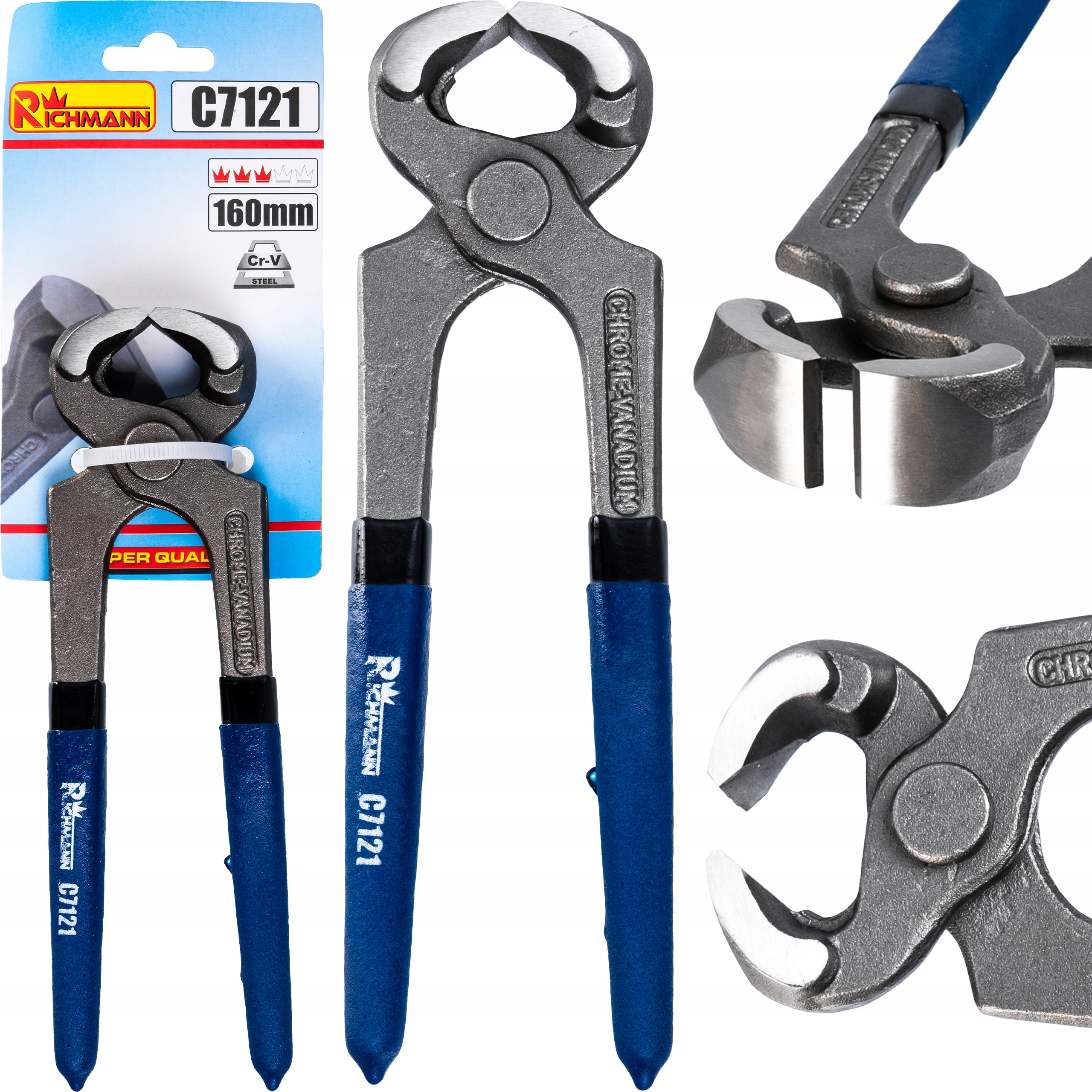 

Obcęgi Uniwersalne Szczypce Czołowe Tnące 160mm