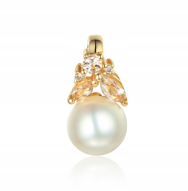 

Zawieszka Perła Diamenty Morganity Próba 585