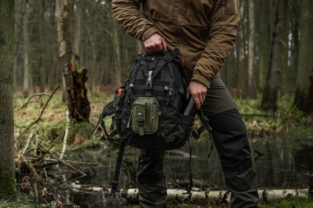 Військовий Тактичний Похідний Рюкзак Badger Outdoor Spirit Black 25 Років