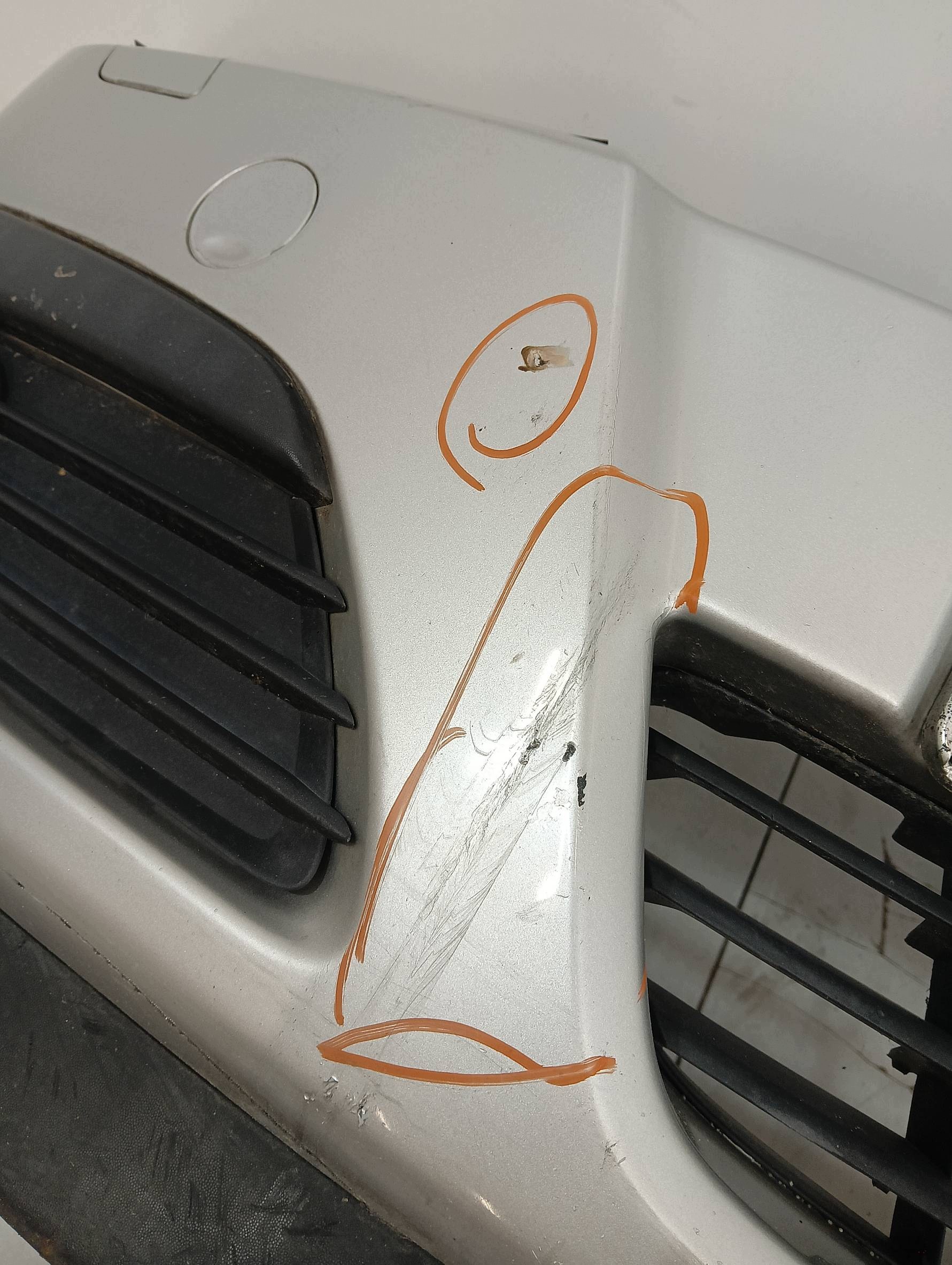 nárazník předek mlhovky Opel Astra III (2004-2014 ) H