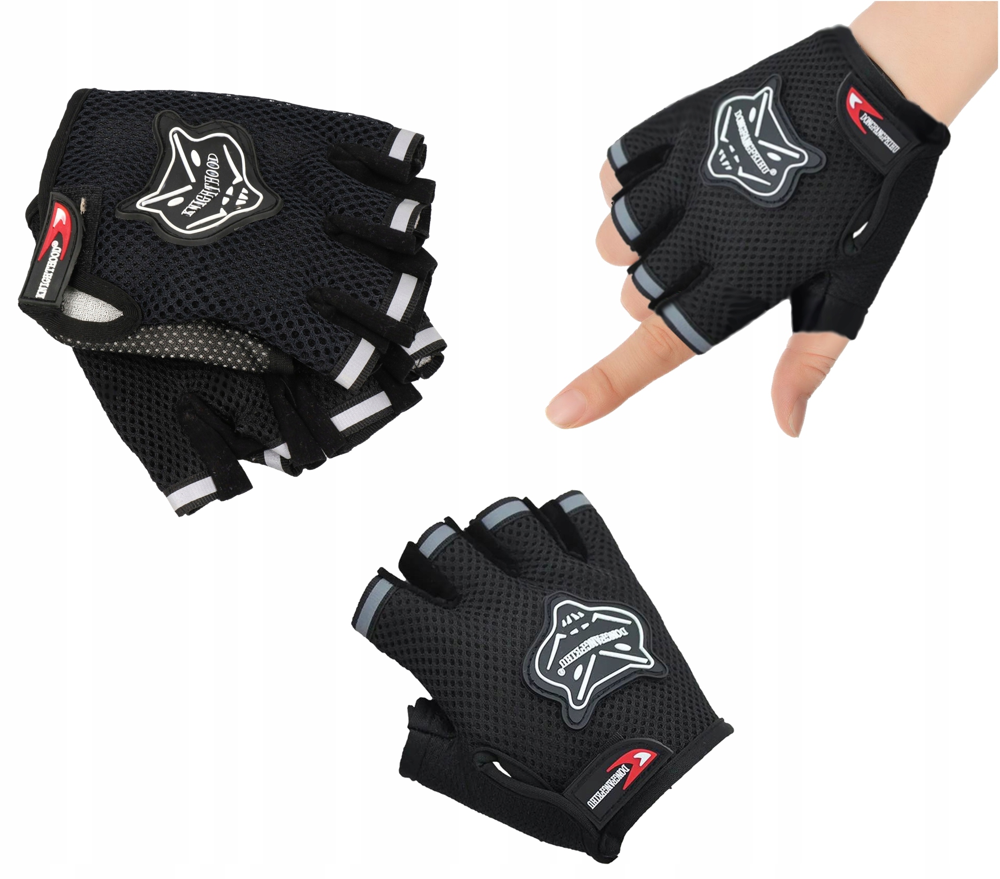 UNIWERSALNE RĘKAWICE RĘKAWICZKI ROWER MOTOR QUAD