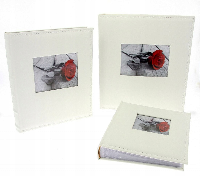 Elegancki Album Fotograficzny Kolor Biały PORZĄDNY