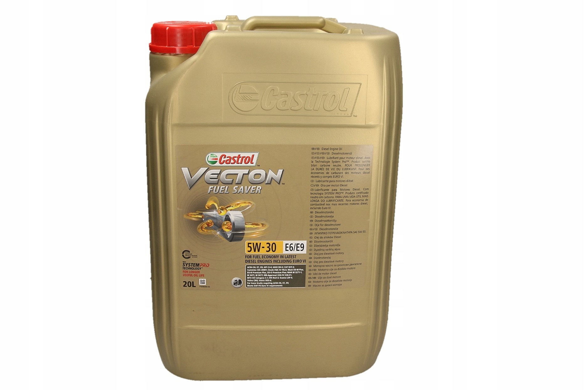 OLEJ CASTROL VECTON FUEL SAVER 20L 5W30 E6/E9