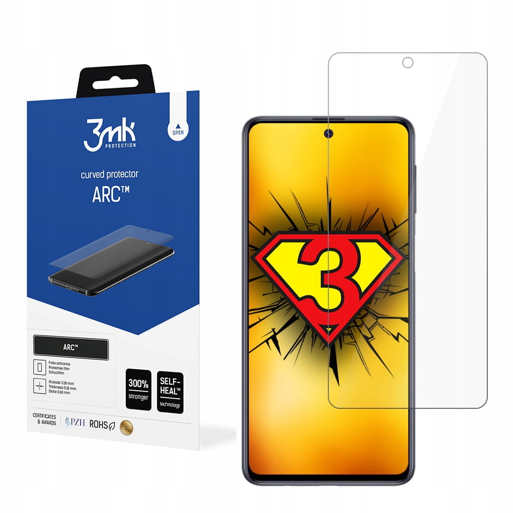 

Do Galaxy M31s Folia ochronna 3MK Arc na ekran