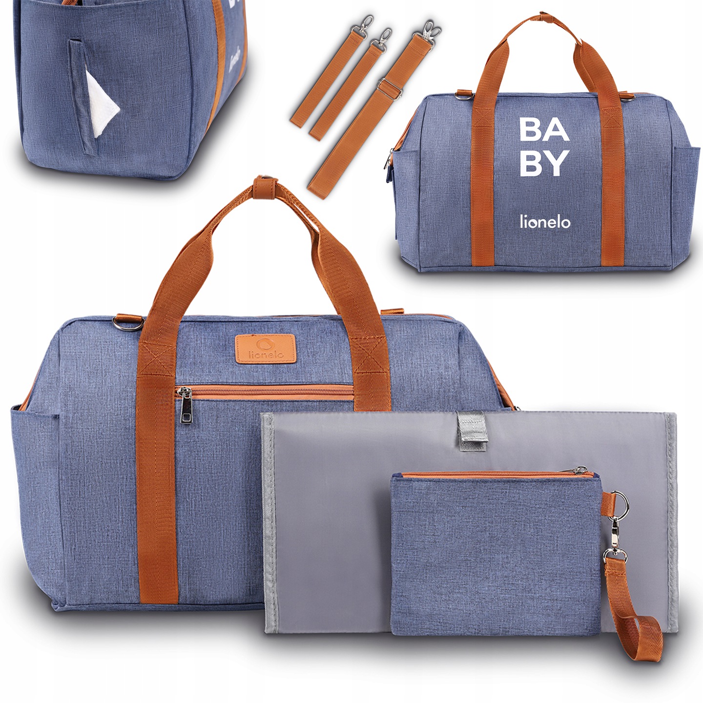 TORBA DO WÓZKA DLA MAMY ORGANIZER uniwersalna