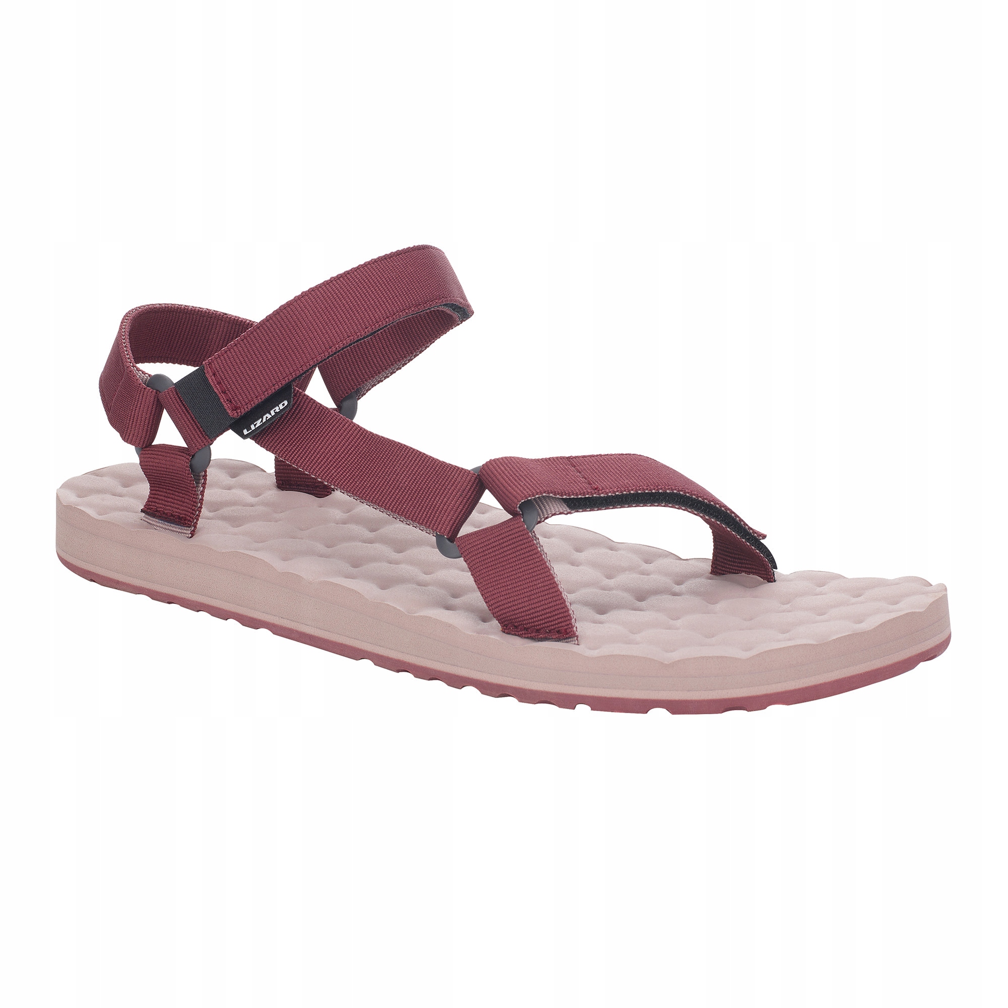 Sandały damskie Lizard Trail plain amaranth red 37 Eu