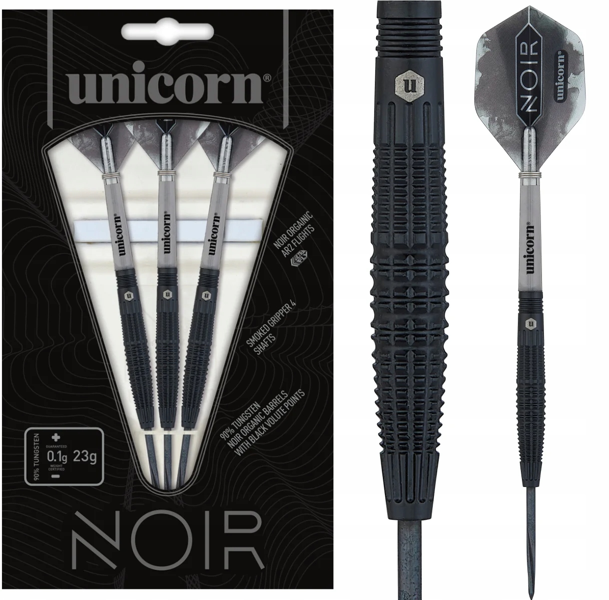Lotki Rzutki Dart Unicorn Noir Style 2 90% Wolfram 21g
