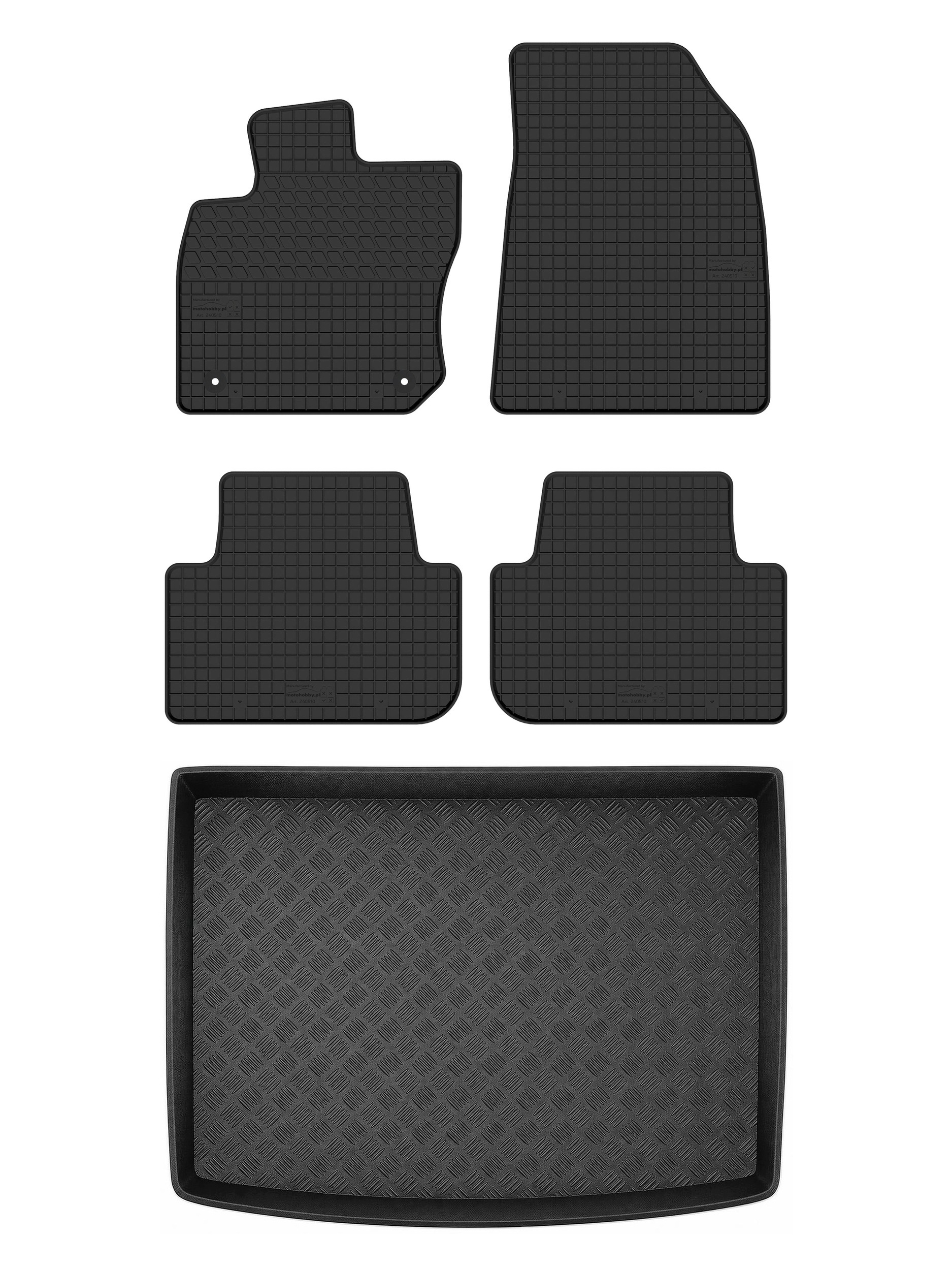 Gumové koberce SolidTread rohož do kufru pro: Volkswagen Tiguan III 2024-