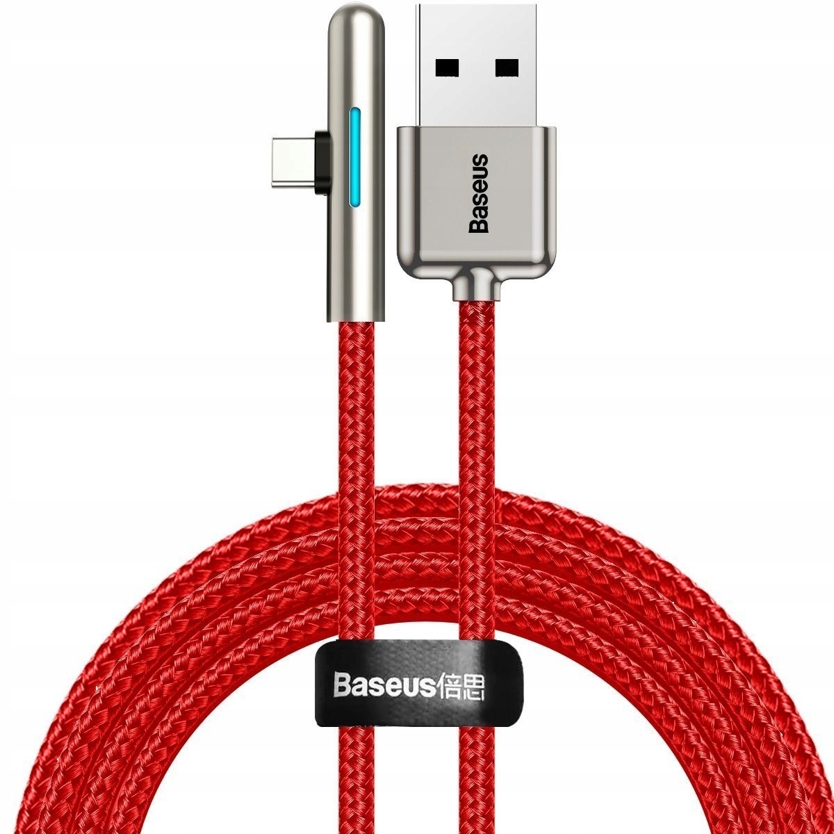 

Kabel kątowy płaski Usb-c Baseus Iridescent, Huawe