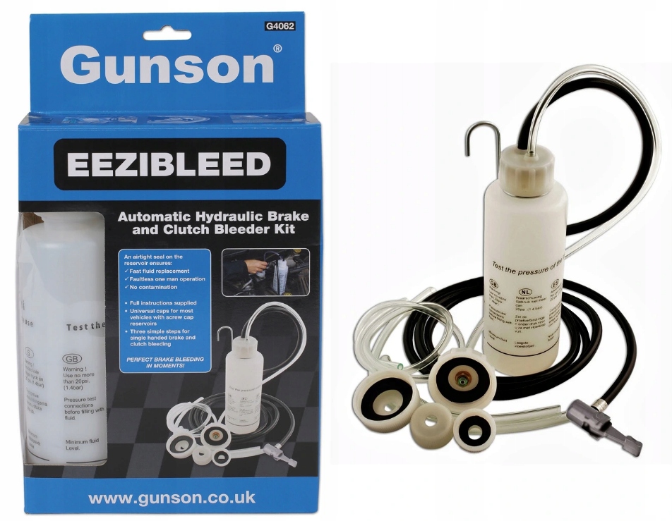 

Eezibleed system odpowietrzania hamulców Gunson