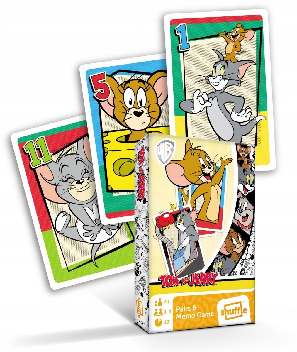 

Tom & Jerry Karty Czarny Piotruś Memo