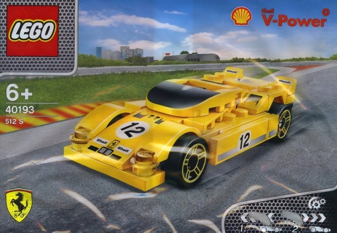Lego Racers 40193 Ferrari 512 S