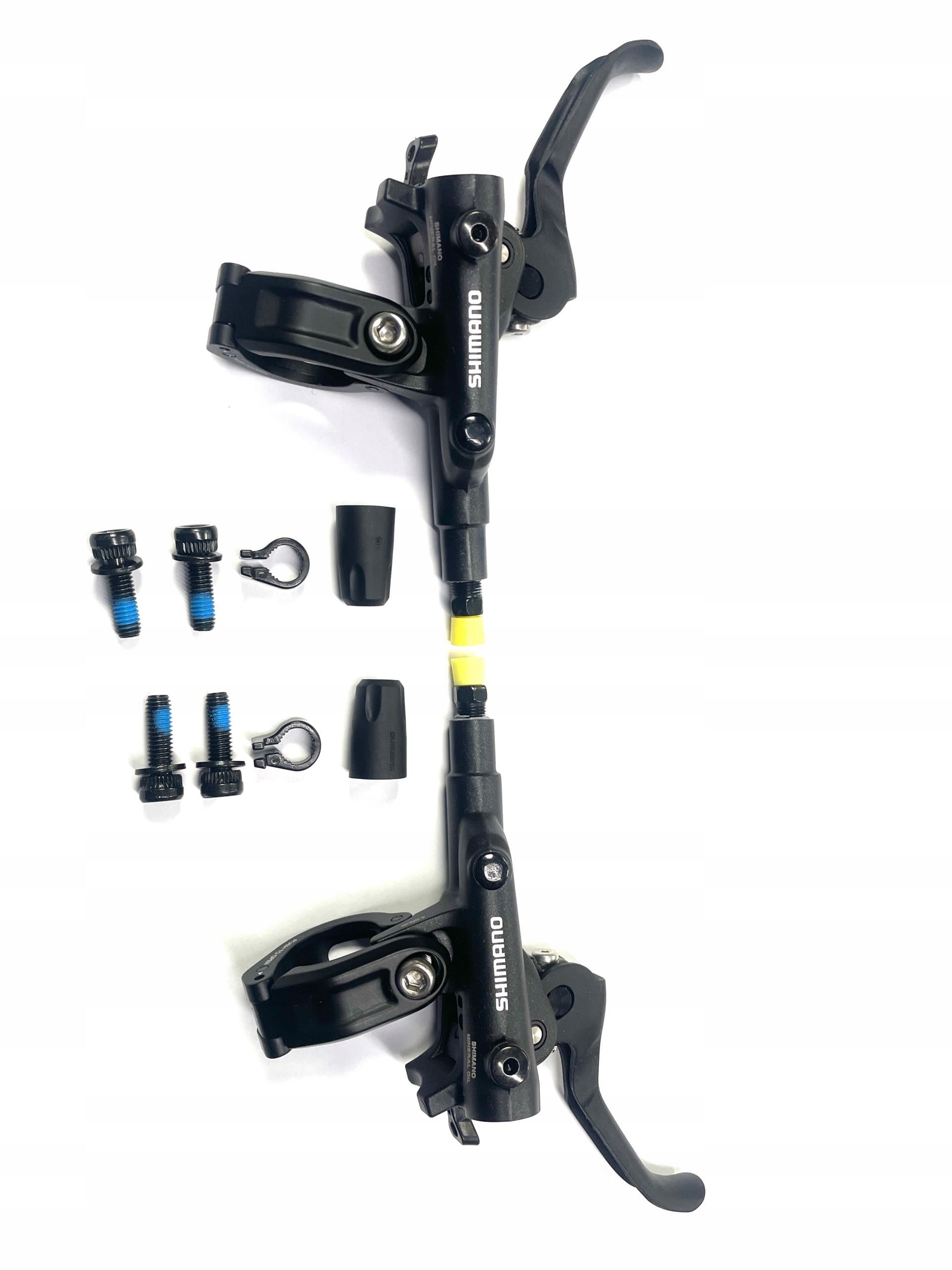 Hamulce tarczowe hydrauliczne Shimano Deore BR-M6120 BL-M6100 Zestaw P+t