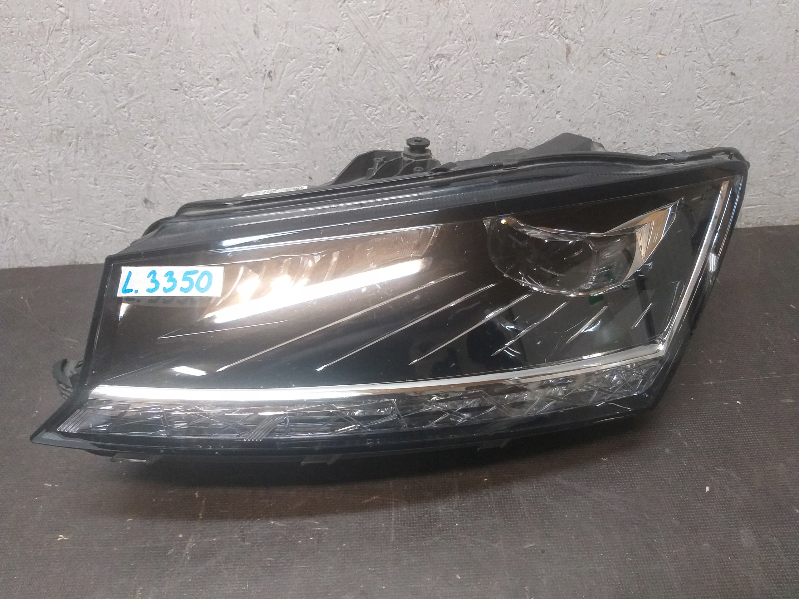 LIGHT FRONT LEFT SKODA FABIA III 3 LIFT FULL LED 6V1941015F