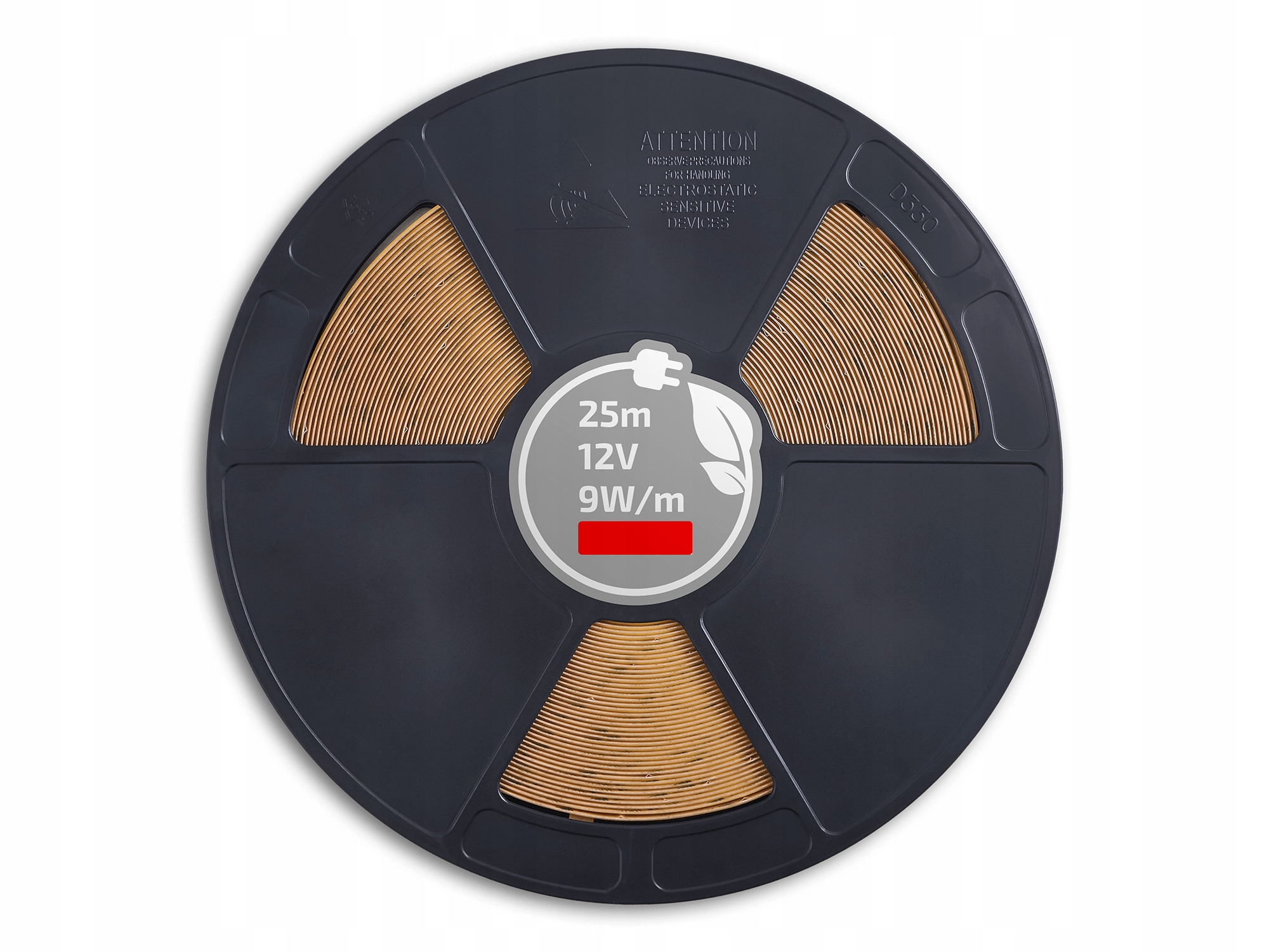 Led pásek Cob 480LED 25 m 12V Neon Line červený