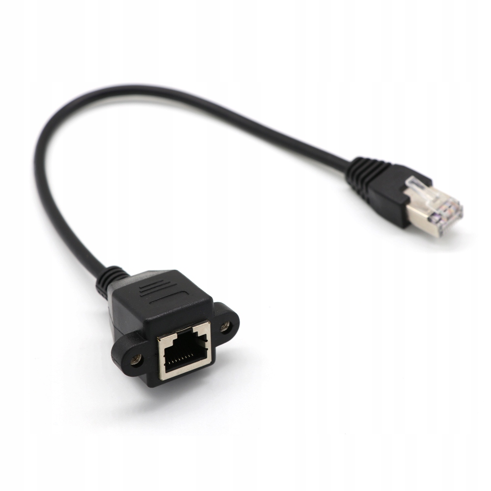 Ekranowany sieciowy Ethernet do montażu Długość kabla 0 m