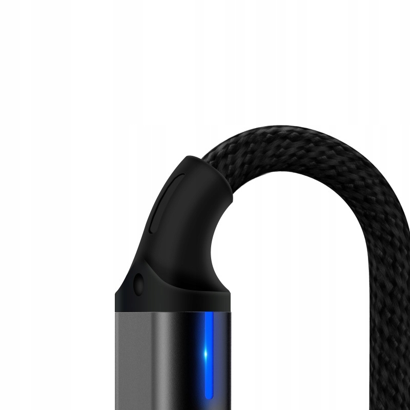 KABEL MAGNETYCZNY ONSHOP TYP C Nylonowy 1M 3A QC Kolor czerwony