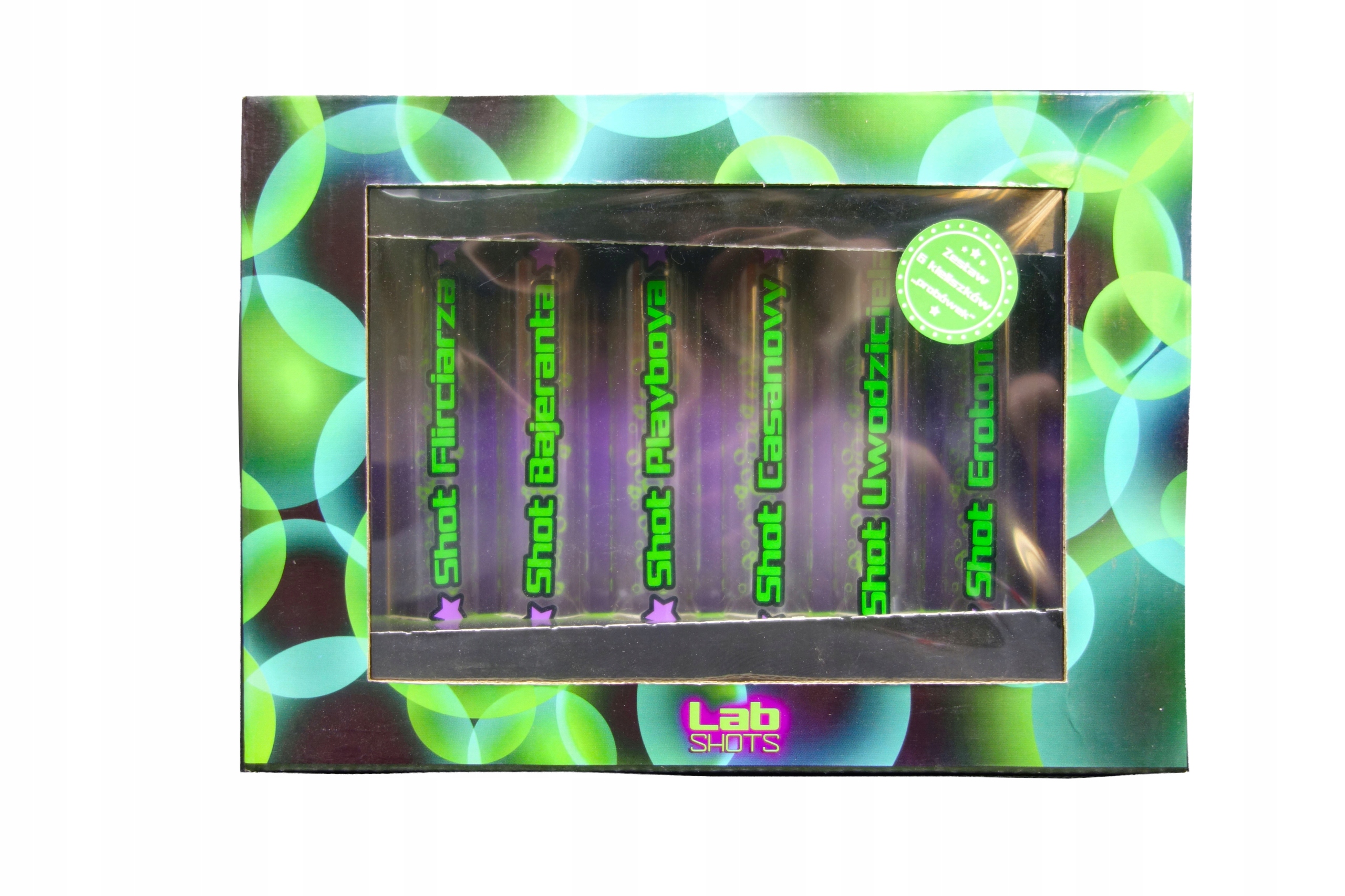 

Kieliszki probówki Lab shots 60ml