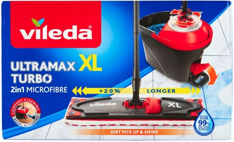 Levně Vileda Ultramax XL Turbo Microfibre 2in1 Complete Set