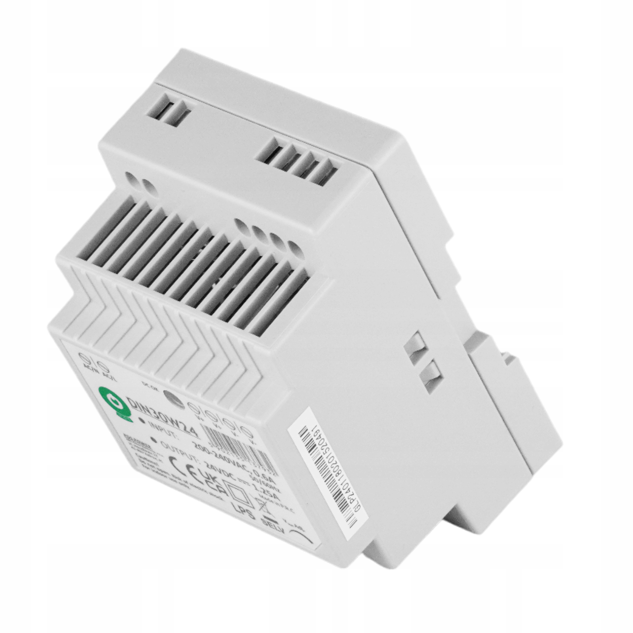ZASILACZ NAPIĘCIOWY NA SZYNĘ DIN30W24 24V 1.25A 30W DO SYSTEMÓW LED Marka Inna