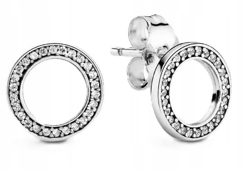 Náušnice Pandora S Lesklými Kolečky 290585CZ Jako Dárek