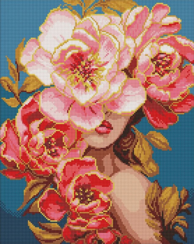 Sada 5D Diamantová Výšivka na rámu Diamond Painting Mozaika 40x50 Ideyka