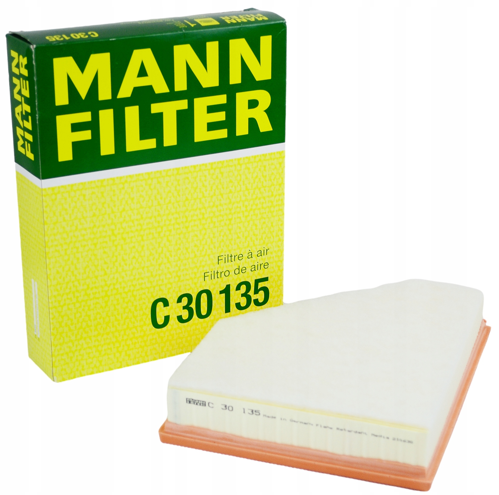 30 135 - Манн повітряний фільтр BMW 3 E90 E91 316d 318D 320D