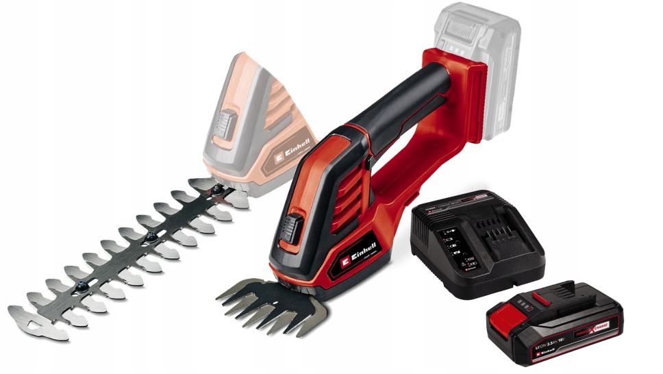 Einhell Nůžky Na Trávu Živé Plynové Ge-cg 18/100 3410313 Sada Akumulátor 2,5AH