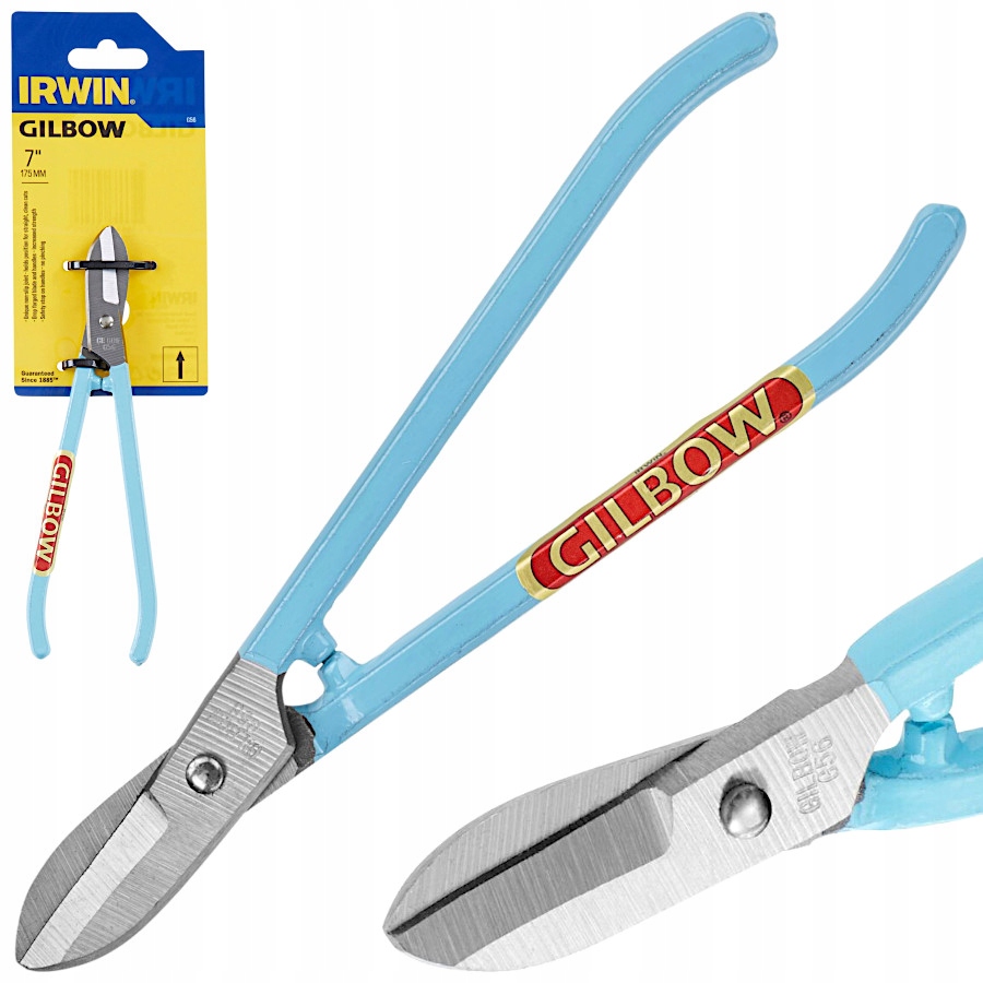 

Irwin Nożyce jubilerskie 175mm TG56 proste ostrze