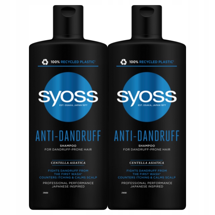 

Syoss Przeciwłupieżowy Szampon do włosów 2 x 440ml
