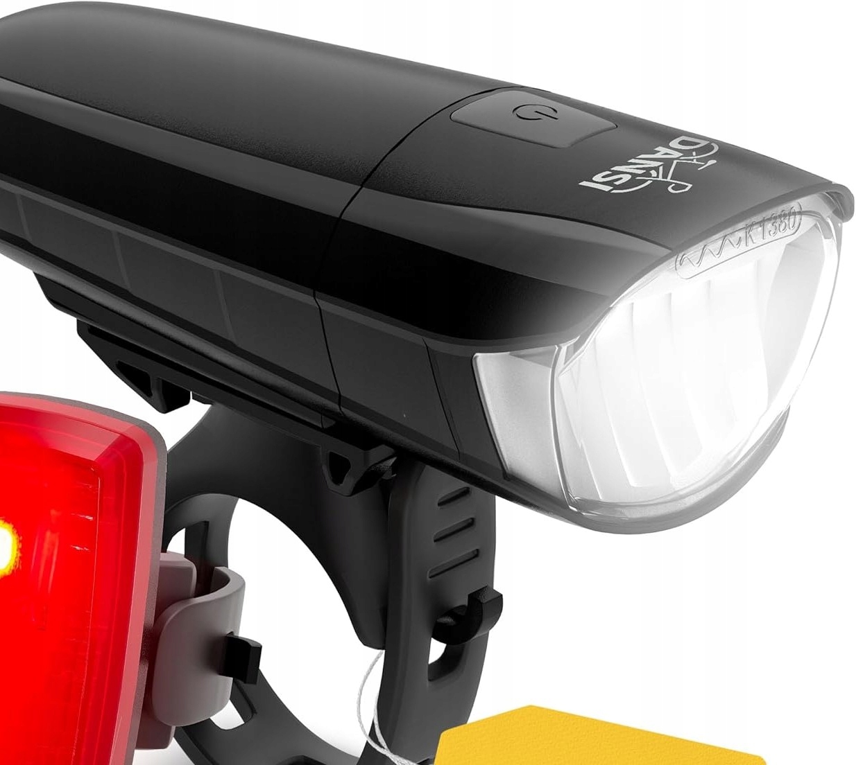 OŚWIETLENIE ROWEROWE LED ZESTAW PRZÓD TYŁ 30/15 LX