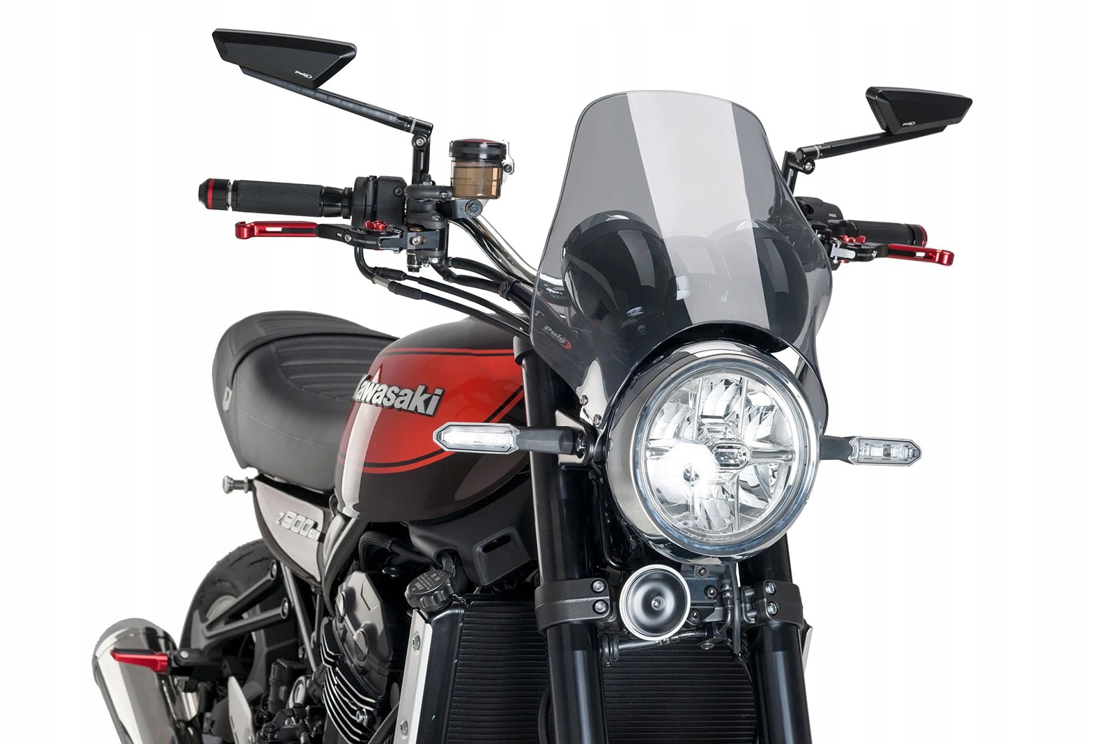 Puig Sklo spoiler Tónovaná Naked Suzuki Honda Yamaha Triumph kawasaki