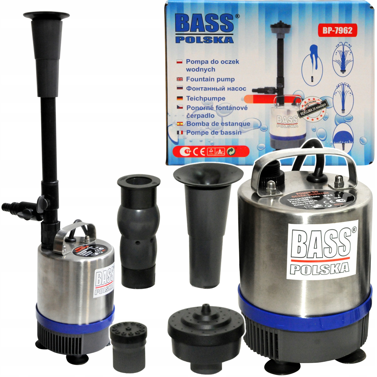 

Pompa Fontanna Do Oczka Wodnego Kaskada Bass